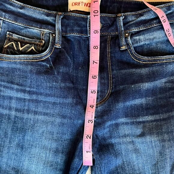 Driftwood Jackie High Rise Embroidered Jeans - Picture 9 of 12